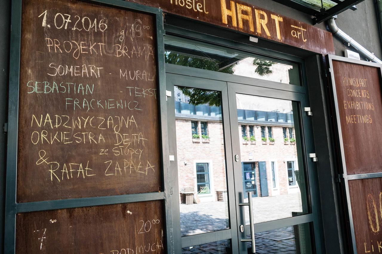 Hart Hostel&Art Gallery Breslau Exterior foto